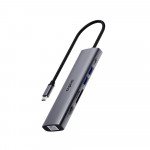 Bộ chia Hub USB-C Rapoo XD71