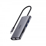 Bộ chia Hub USB-C Rapoo XD101