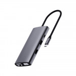 Bộ chia Hub USB-C Rapoo XD101