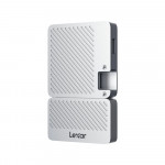 Ổ cứng di động SSD Lexar Professional Go with Hub SL400 USB 3.2 Gen 2 1TB Silver