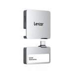 Ổ cứng di động SSD Lexar Professional Go with Hub SL400 USB 3.2 Gen 2 1TB Silver