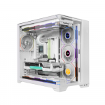 Bộ 3 Fancase Lian Li UNI FAN TL Flex LCD 120 White