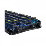 Bàn phím cơ GravaStar Mercury K1 Lite Transparent Black