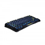 Bàn phím cơ GravaStar Mercury K1 Lite Transparent Black