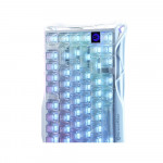 Bàn phím cơ GravaStar Mercury K1 Lite Crystal Aurora