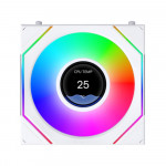 Bộ 3 Fancase Lian Li UNI FAN SL-INF LCD FLEX White