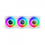 Bộ 3 Fancase Lian Li UNI FAN SL-INF LCD FLEX Reverse White