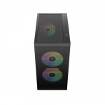 Vỏ Case Gamdias AURA GC15M ARGB Black Micro-ATX