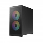 Vỏ Case Gamdias AURA GC15M ARGB Black Micro-ATX