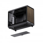 Vỏ Case Jonsbo D33 WOOD Black Micro-ATX