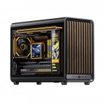 Vỏ Case Jonsbo D33 WOOD Black Micro-ATX