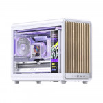 Vỏ Case Jonsbo D33 WOOD White Micro-ATX