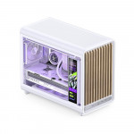 Vỏ Case Jonsbo D33 WOOD White Micro-ATX