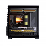 Vỏ Case Jonsbo D34 Digital Black Micro-ATX