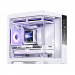 Vỏ Case Jonsbo D34 Digital White Micro-ATX