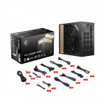 Nguồn máy tính MSI MEG Ai1000P PCIE5 1000W 80 Plus Platium