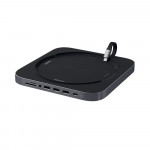 Đế Kiêm Hub Satechi Type-C Aluminum Stand & Hub For Mac Mini/Studio 7in1 ST-ABHFS