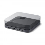 Đế Kiêm Hub Satechi Type-C Aluminum Stand & Hub For Mac Mini/Studio 7in1 ST-ABHFS