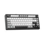 Bàn phím cơ Gaming không dây AULA F75 HE Dragon Magnetic switch Xám Trắng Đen 