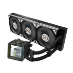 Tản nhiệt nước ASRock Steel Legend Dark 360 LCD