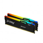 Ram PC Kingston Fury Beast RGB 16GB (2x8GB) 5600MHz