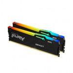 Ram PC Kingston Fury Beast RGB 64GB (2x32GB) 5600MHz