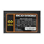 Nguồn Infinity ECO 550W v2 80 Plus Single Rail