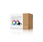 Tản nhiệt nước DEEPCOOL CASTLE 240EX A-RGB White 240m