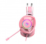 Tai nghe có dây DARE-U EH469 RGB Pink