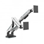 Gía đỡ Màn Hình T9 Pro II Dual White (23 inch-43 inch)