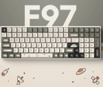Bàn phím cơ IQUNIX F97 (Hotswap/ 3 Mode: USB/2.4/Bluetooth/ Khung nhôm)