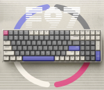 Bàn phím cơ IQUNIX F97 (Hotswap/ 3 Mode: USB/2.4/Bluetooth/ Khung nhôm)