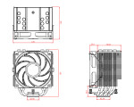 Tản nhiệt khí CPU ID-Cooling SE-226-XT ARGB BLACK