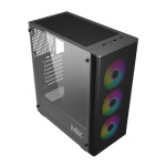 Vỏ Case MIK Aion Black 3FA (Sẵn 3 Fan 120mm RGB)