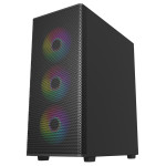 Vỏ Case MIK Aion Black 3FA (Sẵn 3 Fan 120mm RGB)