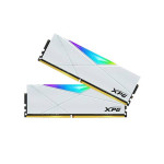 Bộ nhớ Ram PC Adata XPG D50 DDR4 16GB 3600MHz RGB White (AX4U360016G18I-SW50)