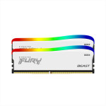 Ram DDR4 Kingston Fury Beast RGB White 16GB 3600Mhz (2x 8GB)