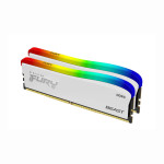 Ram DDR4 Kingston Fury Beast RGB White 16GB 3600Mhz (2x 8GB)