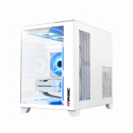 Vỏ Case Máy Tính MAGIC Aqua-M Ultra Plus White (M-ATX)