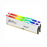 Ram PC Kingston Fury Beast RGB White 32GB 5600MHz (2x16GB)