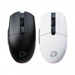 Chuột DAREU EM911X Black/White Wireless Gaming 71g 1000Hz Polling Rate
