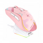 Chuột DAREU A950 Black/Pink Wireless Gaming 88g 1000Hz Polling Rate