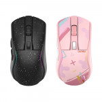 Chuột DAREU A950 Black/Pink Wireless Gaming 88g 1000Hz Polling Rate