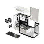Vỏ case Qc.ART HM1 M-ATX Tower Case White