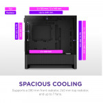 Vỏ Case NZXT H3 Flow Micro-ATX Black