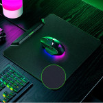 Lót chuột sạc không dây Gaming Razer HyperFlux V2 Wireless Charging System