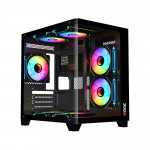 Vỏ Case Magic GM-02 Curved M-ATX Black