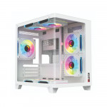 Vỏ Case Magic GM-02 Curved M-ATX White
