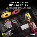 Tản nhiệt nước Corsair iCUE LINK TITAN 360 RX RGB Black