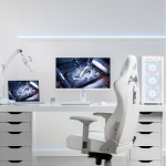 Bàn IKEA 2 Tủ Trắng